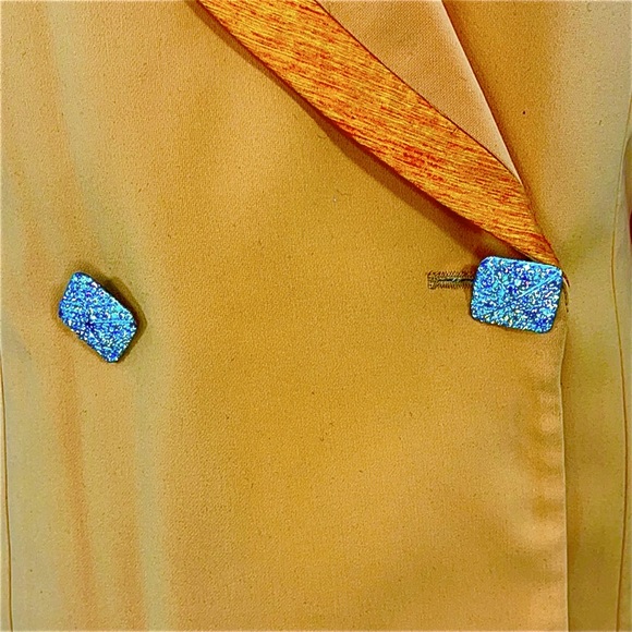 Tania Bella Collection Golden Mustard Pant Suit - Picture 4 of 16